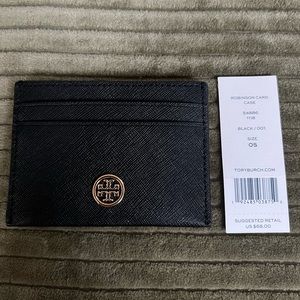 NWT Tory Burch Robinson Card Case
